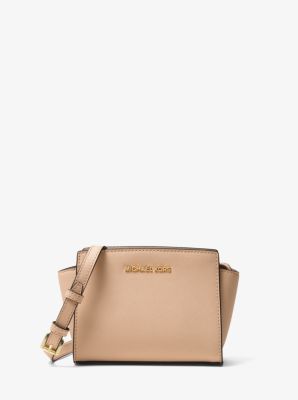 Selma Mini Saffiano Leather Crossbody 