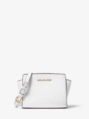 Selma Mini Saffiano Leather Crossbody 