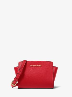 Selma Mini Saffiano Leather Crossbody | Michael Kors