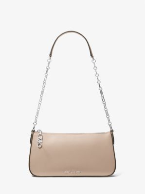 Sac de soirée Empire de taille moyenne en cuir à maillons