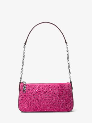 Michael kors pink sparkle purse best sale