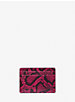 Petit porte-cartes Jet Set en cuir gaufré à motif de serpent image number 2
