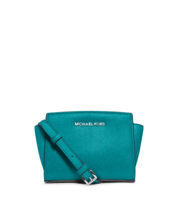 MICHAEL Michael Kors Beige Leather Small Selma Crossbody Bag MICHAEL  Michael Kors | The Luxury Closet