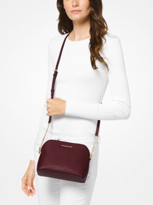 Cindy large saffiano store leather crossbody