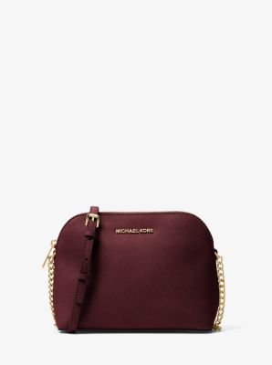 Cindy Large Saffiano Leather Crossbody Bag | Michael Kors