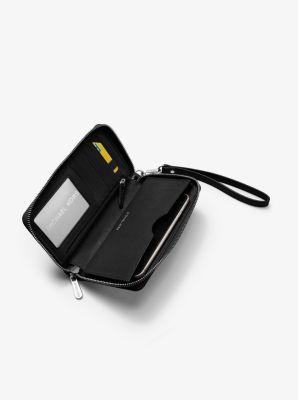 Michael Kors Jet Set Travel Large Smartphone Wristlet - Black  32H4GTVE9L-001 888235862828 - Handbags, Jet Set - Jomashop