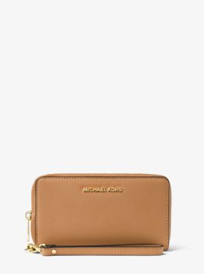 Michael kors jet set smartphone wristlet best sale