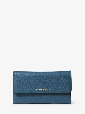 michael kors wallet blue