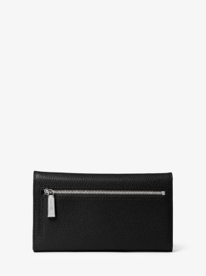 michael kors trifold wallet black