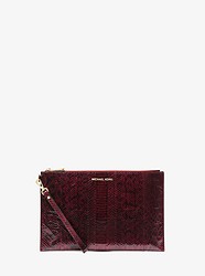 Extra-Large Snakeskin Clutch - MULBERRY - 32H7GFDC4L