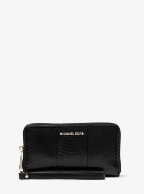 Snakeskin Smartphone Wristlet Michael Kors Canada