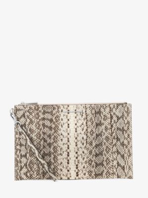michael kors snakeskin handbag