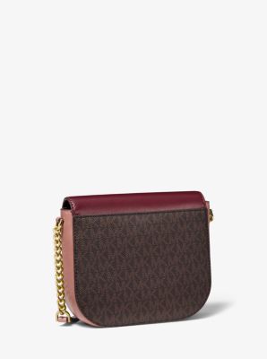 Michael kors mott on sale pebbled leather dome crossbody