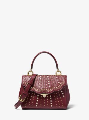 Ava Extra-Small Embellished Leather Crossbody