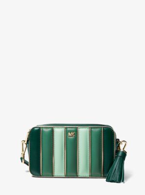 michael kors camera bag green