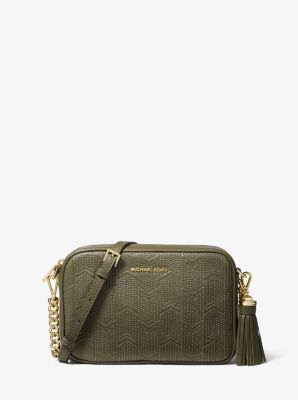 Ginny Medium Deco Quilted Leather 