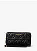 Large Quilted Leather Smartphone Wristlet image number 0