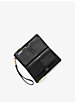 Adele Rose Studded Leather Smartphone Wallet image number 1