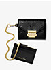 Whitney Small Deco Quilted Leather Chain Wallet image number 1