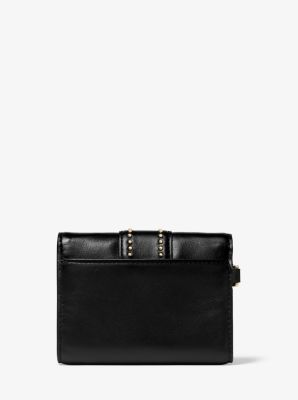 Michael kors whitney hotsell small leather chain wallet