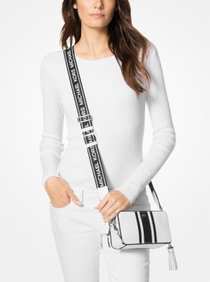 Michael Kors Small Logo Tape Camera Bag 