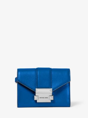 Michael Kors, Bags, Michael Kors Grecian Blue Walletwristlet