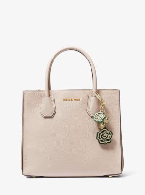 Leather Rose Key Chain