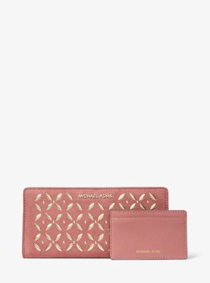 Michael kors large slim on sale wallet