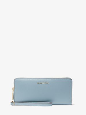 Crossgrain leather continental wristlet best sale