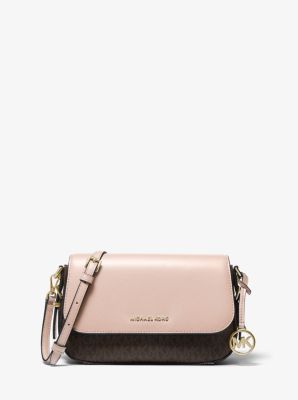 Bedford Legacy Large Logo and Pebbled Leather Crossbody Bag | Michael Kors