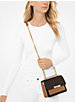 Jade Extra-Small Logo and Leather Crossbody Bag image number 3