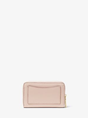 michael kors＊SMALL PEBBLED LEATHER WALLET Cooper Pebbled Leather Billfold Wallet With Coin Pouch