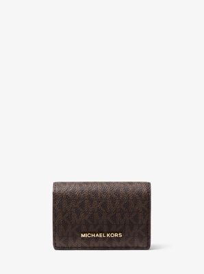 Small Two-Tone Logo Wallet | Michael Kors