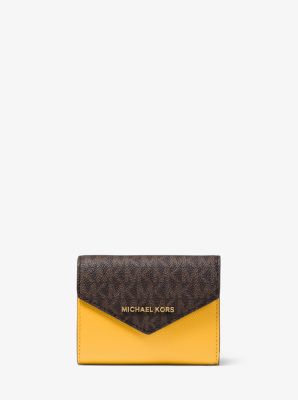 michael kors sunflower wallet