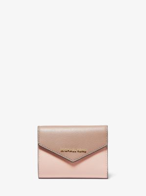 Michael Kors, Bags, Medium Crossgrain Leather Envelope Wallet Mk