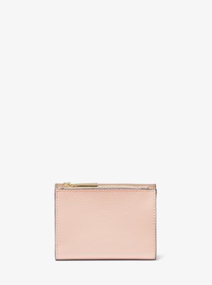 Michael Kors Small Leather Envelope Wallet in Pink