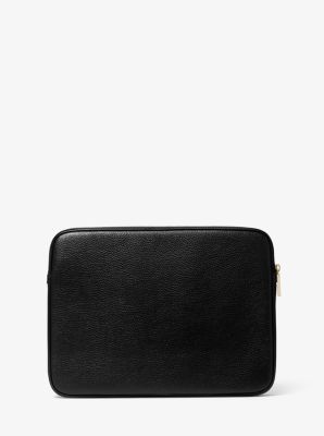 Pebbled Leather 13 Inch Laptop Case Michael Kors