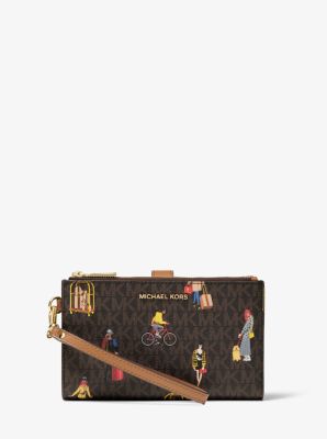 mk jet set wallet