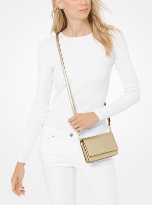 Pebbled leather convertible clearance crossbody