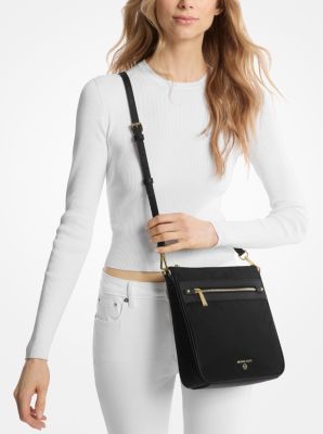 Jet Set Micro Saffiano Leather Envelope Crossbody Bag