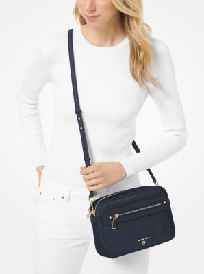 Michael Kors Jet Set Nylon Pouchette Shoulder Bag - Macy's