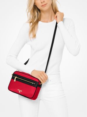 Large Nylon Gabardine Crossbody Bag image number 3