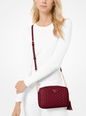 Michael kors deals quilted camera bag