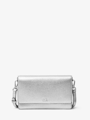 michael kors pebbled leather convertible crossbody