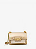 Heather Extra-Small Metallic Leather Crossbody Bag image number 0
