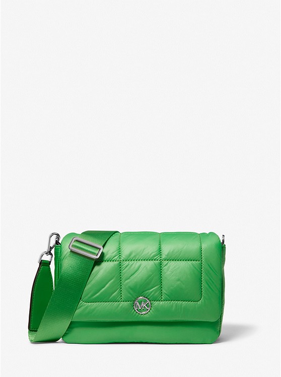 michaelkors.co.uk | Lilah Medium Quilted Recycled Polyester Crossbody Bag