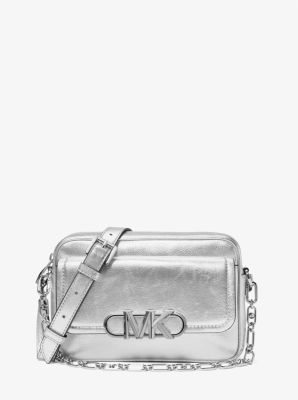 Michael kors best sale crossbody silver