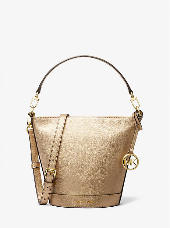 Townsend Small Metallic Leather Crossbody Bag image number 0