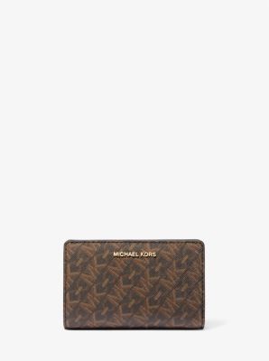 Michael kors logo wallet on sale