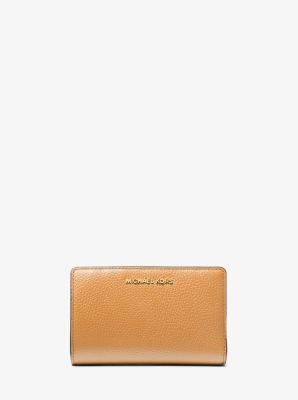 Medium Crossgrain Leather Wallet | Michael Kors Canada